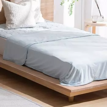 Охлаждающее одеяло Iris Ohyama Double Size Light Blue Cool Summer Bedding Cool BBK-NPES5-D светло-синий