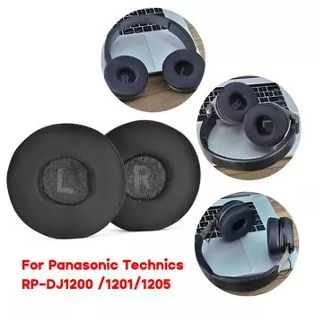 Охлаждающие амбушюры для гарнитуры Technics RP-DJ1200/1201/1205, мягкие амбушюры для наушников, шумоизоляционные амбушюры