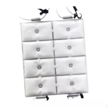 Охлаждающий буфер для тела, охлаждающий жилет, подушка для рюкзака, подкладка для мужчин 23x19cm