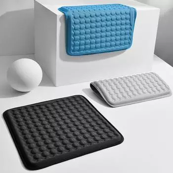 Охлаждающий гель для сиденья, дышащая мягкая автомобильная подушка, чехол для летнего автомобильного сиденья, аксессуары для автомобиля серый