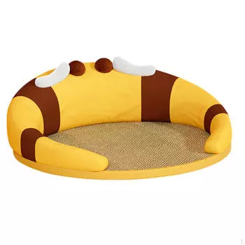 Охлаждающий коврик для домашних животных, дышащий мультяшный коврик, нескользящая портативная подушка для кошек и собак, спальный коврик Bee