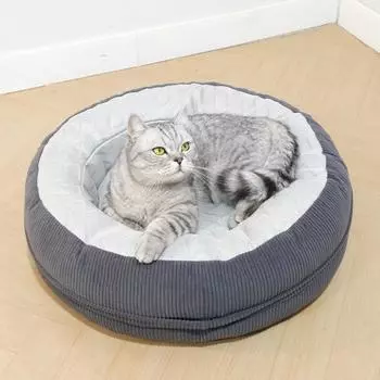 Охлаждающий коврик для домашних животных, летнее охлаждающее ледяное гнездо, гнездо для кошек, всесезонный универсальный коврик для кошек, коврик для собак, спальный коврик, принадлежности 60*60*18cm