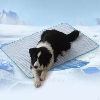 Охлаждающий коврик для домашних животных, спальная кровать, крутая подушка для внутреннего автомобильного дивана, домашнего пола 40cmx30cm