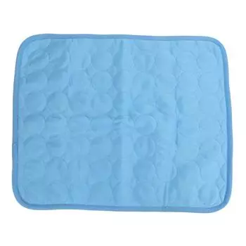 Охлаждающий коврик для собак, дышащий, моющийся, многоразовый, портативный, из ледяного шелка, для дома и путешествий. S(for 2-4kg)