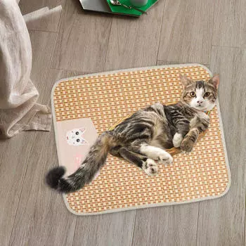 Охлаждающий коврик для собак, кошек, кровать для сна для собак, домашних животных, подушка для кошек в помещении S синий