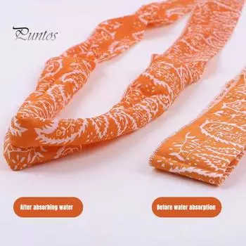 Охлаждающий ледяной шарф для домашних животных для собак, кошек, регулируемый охлаждающий нагрудник с кошачьим воротником, сохраняйте прохладу в жаркую погоду, легкая бандана, летний подарок зелёный