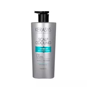 Охлаждающий протеиновый шампунь для кожи головы Kerasys Scalp 980 мл, 1 шт.