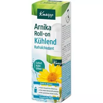 Охлаждающий роликовый массажер с арникой Kneipp 50 мл