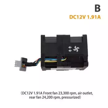 Охлаждающий сервер Violent Boost 4056 Высокоскоростной бесщеточный вентилятор постоянного тока 12 В