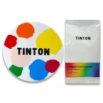 Охлаждающий солнцезащитный кушон Tintone Rainbow King 25 г x 1 (случай случайный) + 25гx1 сменный блок