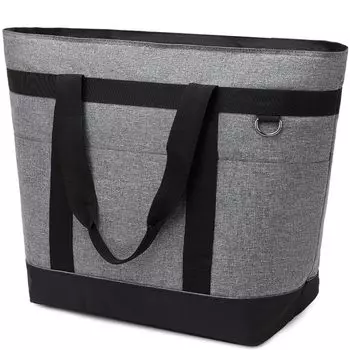 Охлаждающий термохолодильник, большой холодильник, который можно использовать летом и охлаждать холодные покупки Эко Спортивные покупки вишневого цвета [CHUULII] Сумка, сумка,