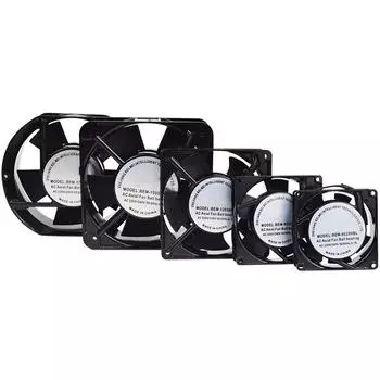 Охлаждающий вентилятор, 1 шт., 220 В/240 В, 2 контакта, 50/60 Гц, 80–150 мм BEM-120X25HBL 220V