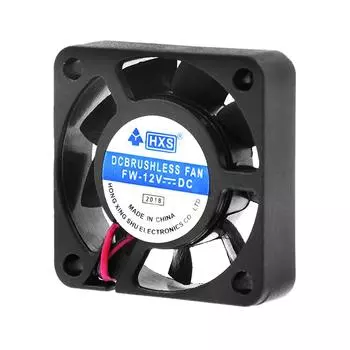 Охлаждение бесшумное, 12 В 4010, детали 3D-принтера, корпус компьютера, 2-контактный бесщеточный радиатор процессора, кулер, 40x40x10 мм, вентилятор для ПК