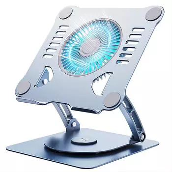 Охлаждение ноутбука, оснащенное большим объемом воздушного охлаждения SHUWEI, плавной регулировкой угла и высокопрочным алюминиевым корпусом, совместимым с