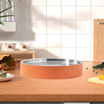 Охлажденный поднос для подачи закусок, холодный, многоцелевой, многоразовый, круглый для суши Green S