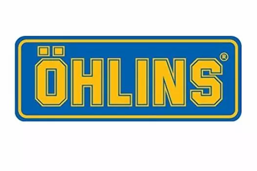 OHLINS Sticker Yellow/Blue 210x79mm