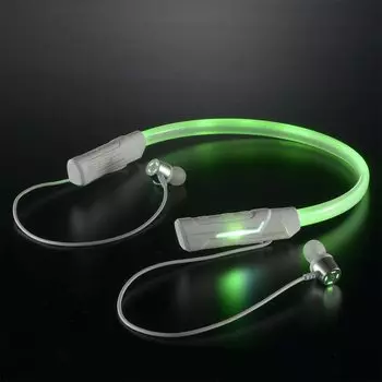 OHM Denki AudioComm беспроводные наушники для ходьбы наушники для шеи со светодиодной подсветкой неонового цвета наушники для шеи встроенный микрофон HP-W160N 03-1924