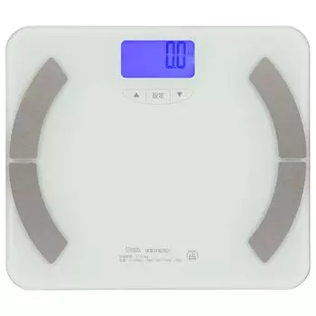 Ohm Denki Весы Измеритель Состава Тела Весы Измеритель Состава Тела с Подсветкой Белого Цвета OHM HB-KG12R1 08-3923
