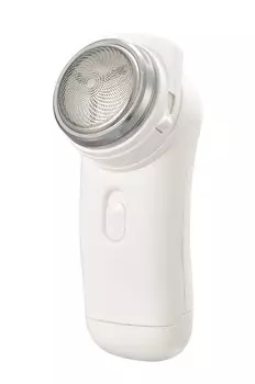 Ohm Electric Electric Shaver Rotary Pocket Shaver Battery Operated Shaver Electric Razor Electric Razor (OHM) Men s HB-SB11R-W 00-5897 белый