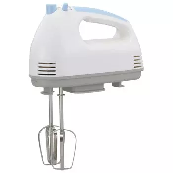 Ohm Electric Hand Mixer Electric Whisk 5 Speed Adjustment Storage Case Included OHM Blue COK-MT5B-A 08-1276