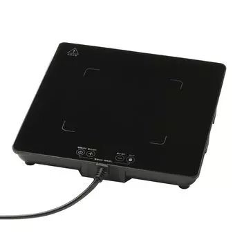 OHM Теплоизоляционная пластина Denki, подогреватель для еды, настольный нагреватель, черное стильное термостойкое стекло COK-HB600A-K 08-1417 OHM