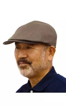 Охотничья мода Сделано в японской хурме Шибу Карнизы Кожа Шестиугольная Сделано в Киото Серый M [creareki] Шляпа, Мужская шляпа, Кепка, Берет, Кепка,