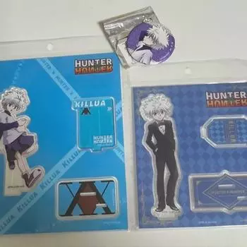Охотник Охотник Хеон Кира Костюм Прыжок Магазин Акриловая Подставка Может Значок Товары
