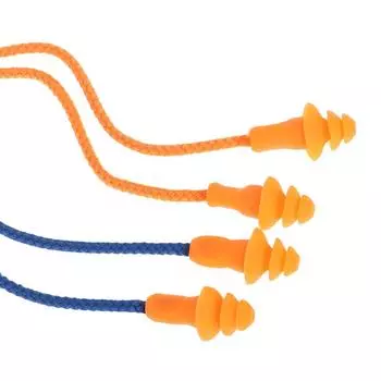 Охрана труда Наушники для снижения шума Наушники для снижения шума на заводе Промышленная защита Работа Подслушивание Использование на работе синий