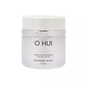 OHUI Extreme White Cream 50 мл – Интенсивно осветляющий и увлажняющий крем для лица с комплексом Snow Vitamin 50ml