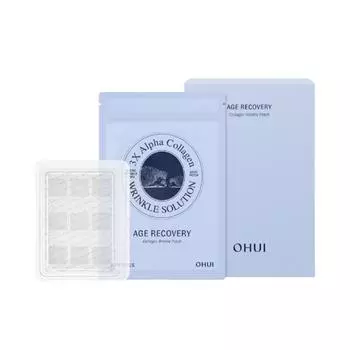 Ohui Коллагеновый пластырь от морщин Age Recovery (9 патчей) (3 варианта) # 1set (9 patches)
