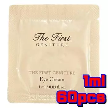 OHUI The First Geniture Крем для глаз 1 мл 60 шт. | Корейский роскошный антивозрастной и укрепляющий набор пробников для ухода за глазами 1ml 60pcs