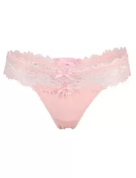 Ohyeah Сексуальное Плюс Бесшовное Кружевное Цветочное Длинное Персиковое Сексуальное Нижнее Белье Женские Стринги Т-Бэк, Размер, Принт, Милые, Дышащие, Мягкие, Ноги, Ягодицы, Трусики,