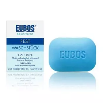 Oibos Базовое лечебное мыло EUBOS FEST синее мыло 125 г