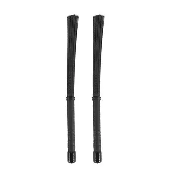 Oidnvay Drum Brush Nylon Stick Percussion Inset 2 Cajon Brush for Jazz Stick Drum