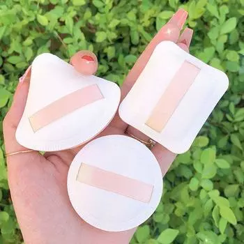 Oil Control Air Cushion Powder Puff Triangle Round Rectangle Shaped Makeup Sponge Cream triangle