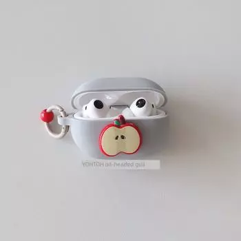 Oil Head Ou Huawei Gray Soft Case Silicone Protective Cover Huawei Freebuds4/4E Gray + circle hanging buckle