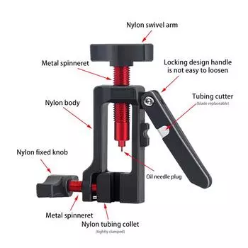 Oil Needle Insertion Tool Hydraulic Hose Fitting Insert Tool for MTB bike