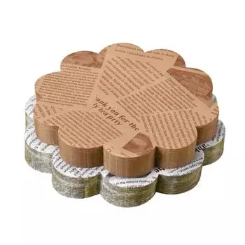 Oil-proof newspaper pad Food-grade baking mat Fried chicken and chips hamburger oiled paper Baking paper Lace oil-proof paper