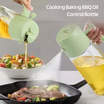 Распылитель для масла, многоразовый, термостойкий, для приготовления на гриле, для выпечки, для жарки, для салата, для барбекю, для оливок чёрный