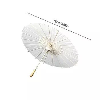 Бумажный зонтик с промасленной поверхностью, реквизит для фотосъемки, бумажный зонтик ручной работы, декоративный китайский зонтик для свадебной вечеринки