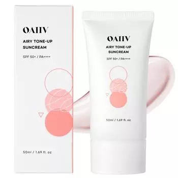 Oive Tone-up Sun Cream Inorganic SPF50+ PA++++, 1 piece, 50ml