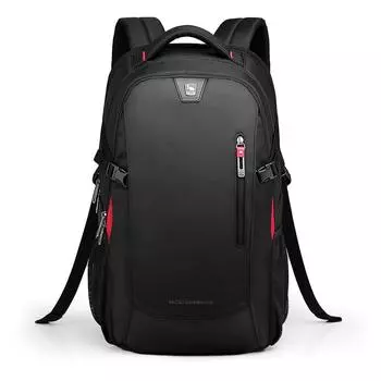 OIWAS школьные сумки 14 дюймов рюкзаки для ноутбуков водонепроницаемый нейлон 29л повседневный рюкзак через плечо дорожный подростковый мужской рюкзак Mochila чёрный