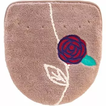 OKA Etoftria Toilet Lid Cover Dorenimo Dual Use Type Beige (Nordic Toiletries)