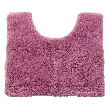 OKA Good Drying D Nature Toilet Mat Mini Size 48cm x Rose Pink Water Absorbing Quick Drying Antibacterial Odor Resistant Toilet (Approx. 55cm)