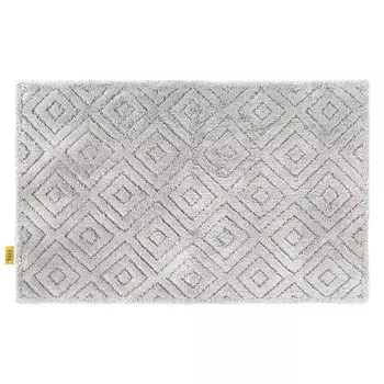 OKA Good Drying Pur Bath 60 см x серый большой коврик для вытирания ног, запах воды, быстро впитывающий, прибл.. 90см, (Коврик для ванной, Размер, Ванная комната, Стильный, Туалет, Коврик, серый