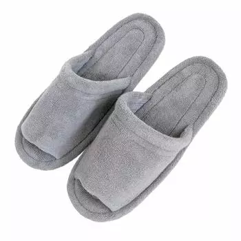 OKA Good Dryness D Nature Slippers L Size Size Up to Gray Indoor Toilet (Foot Approx. 27cm) (Kandryoko Washable)