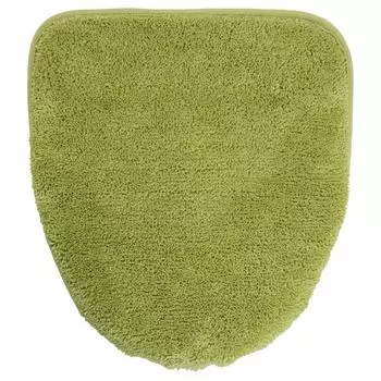 OKA Good Dryness D Nature Toilet Lid Cover Type Long Size Green Water Absorbing Quick Drying Antibacterial Odor Resistant Toilet Washable
