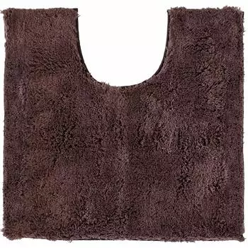 OKA Good Dryness D Nature Toilet Mat Regular Size 65cm x Brown Water Absorption Quick Drying Antibacterial Odor Resistant Toilet (Approx. 65cm)