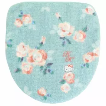 OKA Hello Kitty Grace Toilet Lid Cover Drenimo Type Mint Green 4548622326420 (Sanrio Kitty)