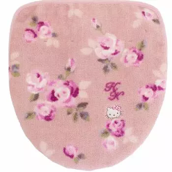 OKA Hello Kitty Grace Toilet Lid Cover Drenimo Type Pink 4548622326413 (Sanrio Kitty)